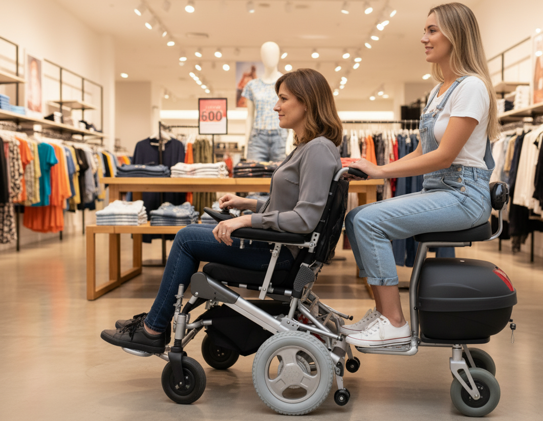 Divinità power wheelchair Rebking model